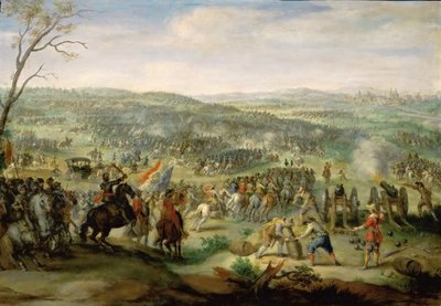 1620 年 11 月 8 日のホワイト マウンテンの戦い。 作： Pieter Snayers
