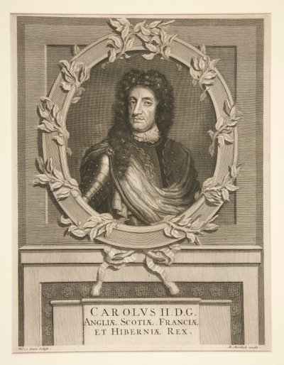 チャールズ 2 世、イングランド王 (1630 年 - 1685 年) 作： Pieter Stevens van Gunst