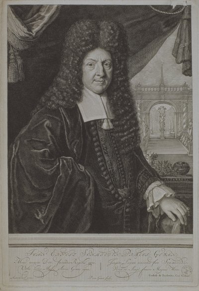 ヤンアーネストシュミーデン（1626-1707）1707 作： Pieter Stevens van Gunst