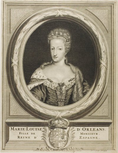 マリー・ルイーズ・ドルレアン 作： Pieter Stevens van Gunst