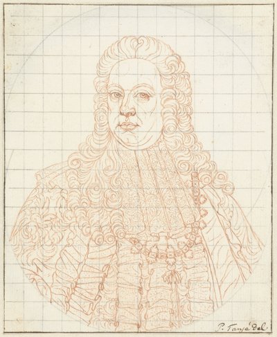 ドイツ皇帝フランツ1世シュテファヌスの肖像 作： Pieter Tanjé