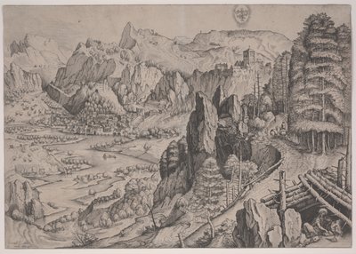 Magdalena Poenitens、JanとLucas vanDuetecumによるプリント 作： Pieter The Elder (after) Brueghel