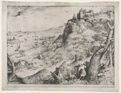 ウサギ狩り 作： Pieter The Elder Brueghel