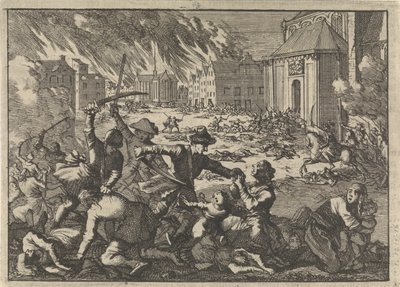 マクデブルクの袋、1698年 作： Pieter Van der Aa