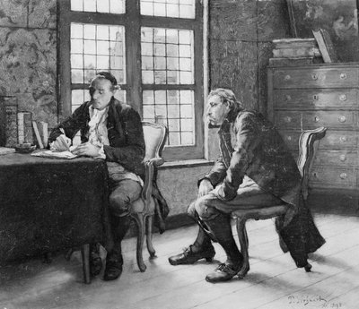 平和裁判所で 作： Pieter Verhaert