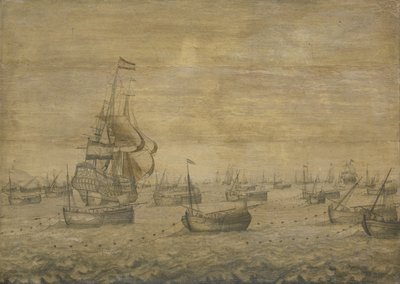 オランダのニシン艦隊 作： Pieter Vogelaer