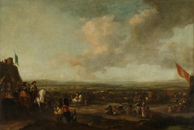 1632 年 8 月 22 日、マーストリヒトの降伏時のフレデリック ヘンリー 作： Pieter Wouwerman (manner of)