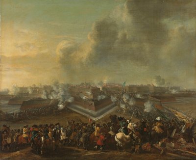 Coevorden の町への攻撃、1672 年 12 月 30 日 作： Pieter Wouwerman