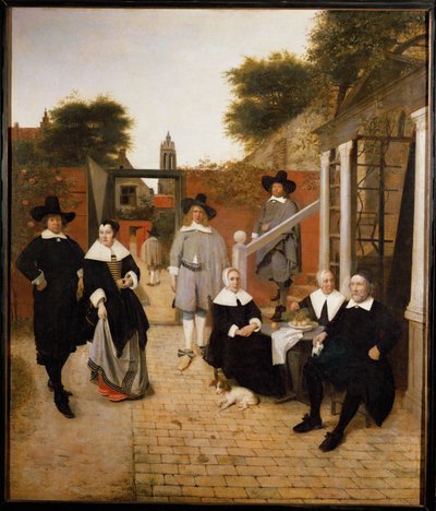  作： Pieter de Hooch
