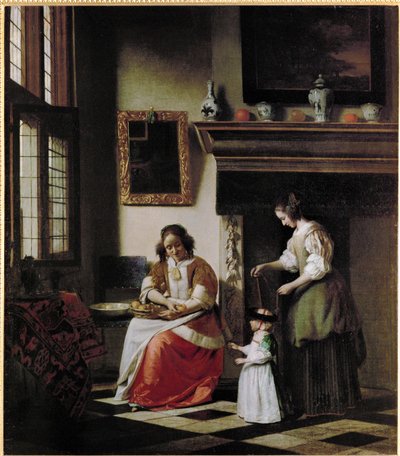  作： Pieter de Hooch