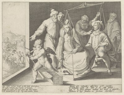 結婚式のスケール 作： Pieter de Jode (I) (attributed to)