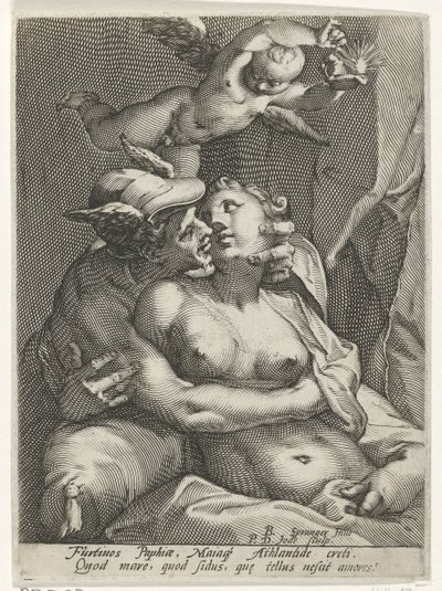 金星と水星 作： Pieter de Jode (I)