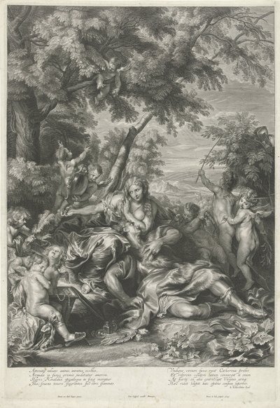 アルミダのリナルド 作： Pieter de Jode (II)