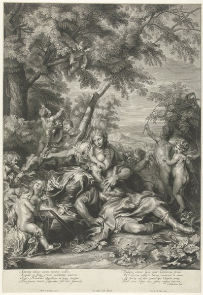 アルミダのリナルド 作： Pieter de Jode (II)