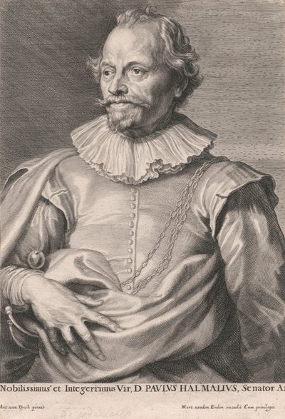 最も高貴で名誉ある男、D.パウルス・ハルマリウス、アント上院議員。 作： Pieter de Jode