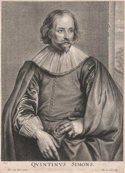 クエンティン・シモンズ 作： Pieter de Jode