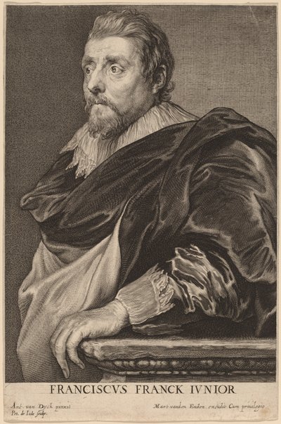 フランス・フランケン2世 作： Pieter de Jode II after Sir Anthony van Dyck