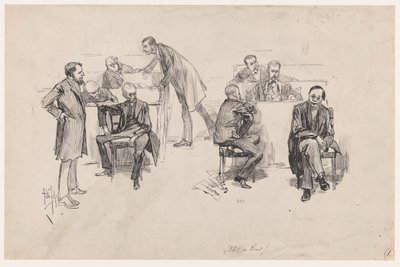 明治20年（1887年）の憲法改正討論会における衆議院 作： Pieter de Josselin