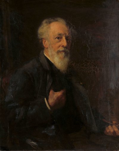 J.A.B.の肖像 シュトレーベル (1821-1905)、画家 作： Pieter de Josselin