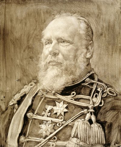 オランダ王ウィリアム 3 世の肖像 作： Pieter de Josselin