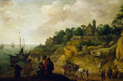 オランダの風景、Pieter de Neyn (1597-1639) 作。 作： Pieter de Neyn