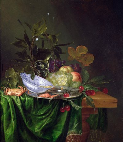 ローマーのある静物画 作： Pieter de Ring