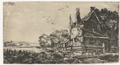 三本の煙突のある家 作： Pieter de With (attributed to)