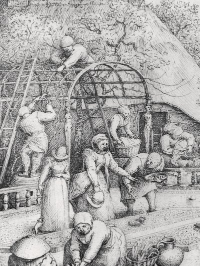 春のディテール 作： Pieter Bruegel the Elder