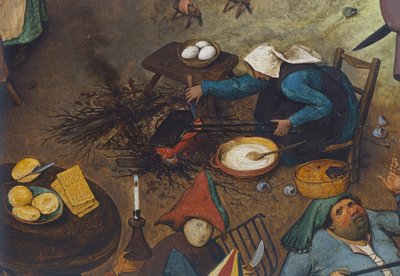 カーニバルと四旬節の戦い 作： Pieter Bruegel the Elder