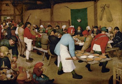 農民の婚宴 作： Pieter Bruegel the Elder