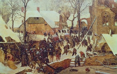 雪の中の三王礼拝 作： Pieter the Elder Bruegel