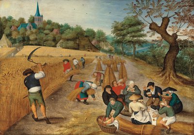 夏：収穫者、1623 作： Pieter Brueghel the Younger