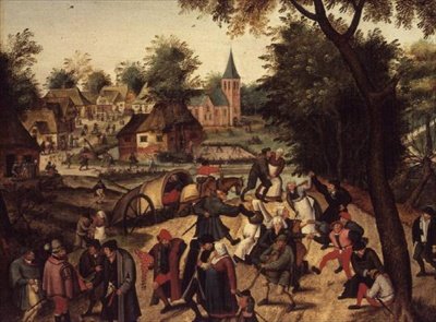 不明な画像 作： Pieter Brueghel the Younger