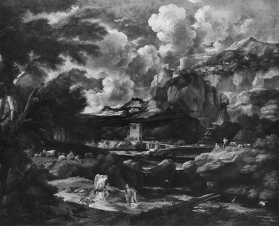 トビアスと天使、1684年以降 作： Pieter the Younger Mulier