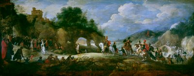 ゴリアテに対するダビデの勝利 作： Pieter the Younger & Stalbemt Adriaen van (1580 1662) Brueghel