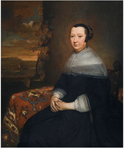 無名の女性の肖像 作： Pieter van Anraedt