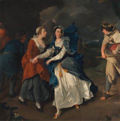 Mrs. Cibber as Cordelia 作： Pieter van Bleeck