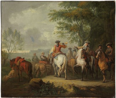 旅に出るキャバリアーズ 作： Pieter van Bloemen
