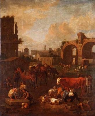 不明な画像 作： Pieter van Bloemen