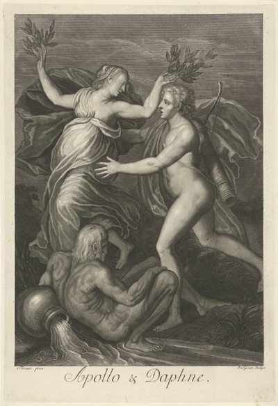 アポロとダフネ (オブジェクトのタイトル) Mythological Love Stories (シリーズタイトル) 作： Pieter van Gunst