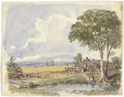 農場のある風景 作： Pieter van Loon