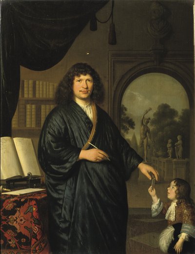 紳士の肖像 作： Pieter van Slingelandt