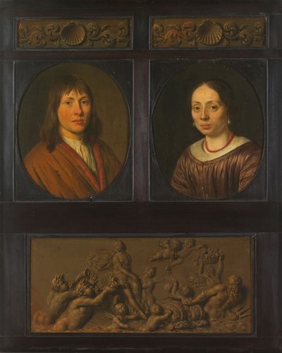男と女の肖像 作： Pieter van Slingelandt