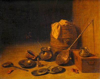 調理器具 - キッチン用品 ... 作： ピーター・ファン・デン (c.1613-c.73) ボッシュ