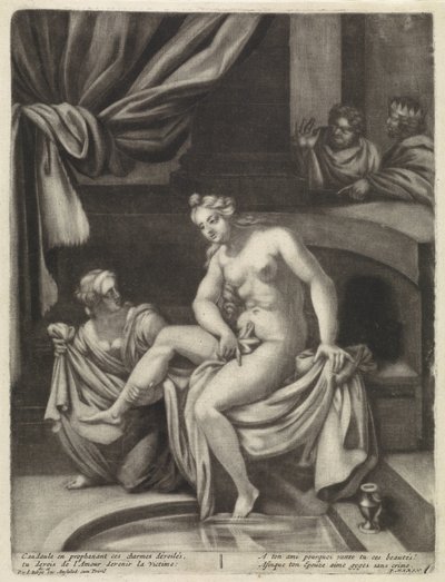 ダビデとバテシバ 作： Pieter van den Berge