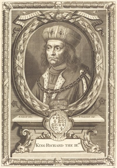 リチャード3世 作： Pieter van der Banck after Edward Lutterell