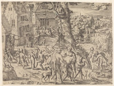 農民フェア ファーマーズ フェア (オブジェクトのタイトル) 作： Pieter van der Borcht (I) (attributed to)