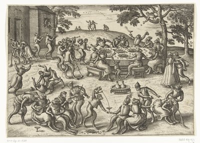 野外宴会 モンキーゲーム（シリーズタイトル） 作： Pieter van der Borcht (I)