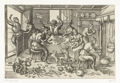無駄のないキッチン モンキーゲーム（シリーズタイトル） 作： Pieter van der Borcht (I)