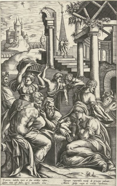 羊飼いの礼拝 作： Pieter van der Heyden